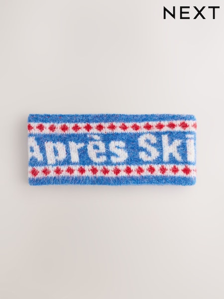 Ski Print - Knitted Headband