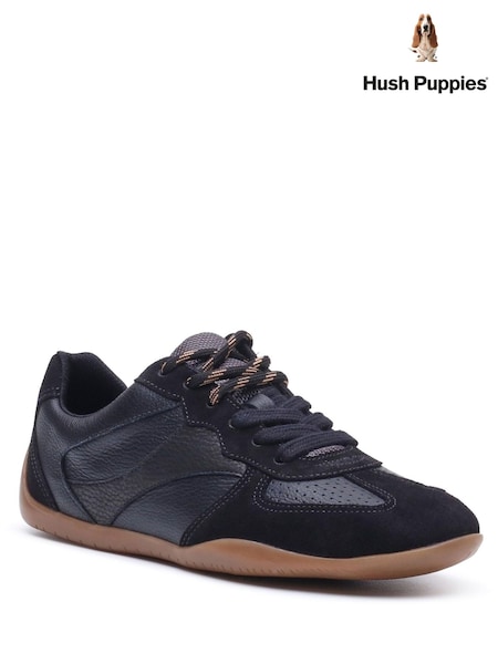 Black - Hush Puppies Jovie Trainers