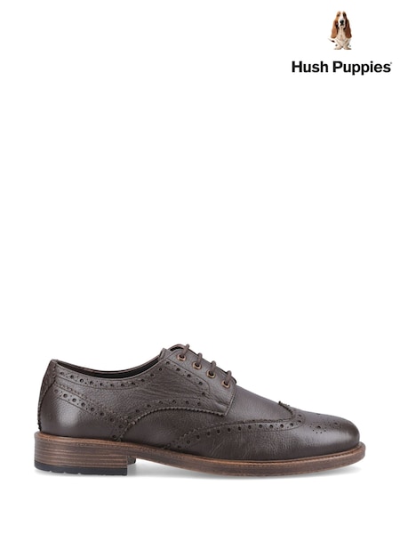 Қоңыр - Regular Hush Puppies Isaac Brogue Shoes