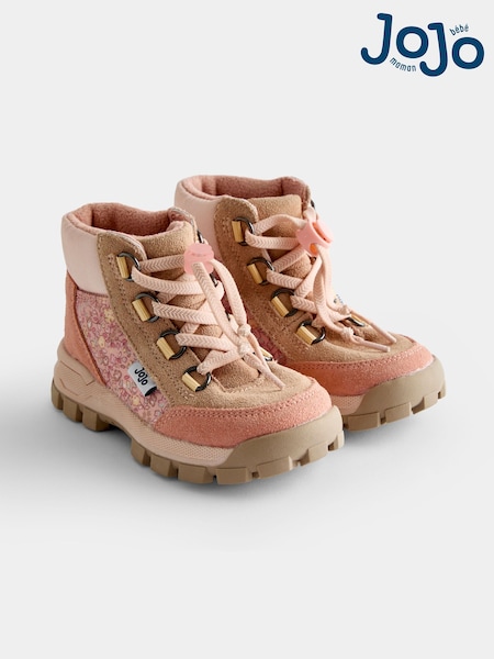 Розовая в цветочек - Jojo Maman Bébé Hiking Boots