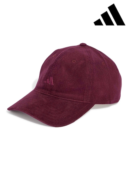 紫紅色 - Adidas Unisex Corduroy Baseball Cap