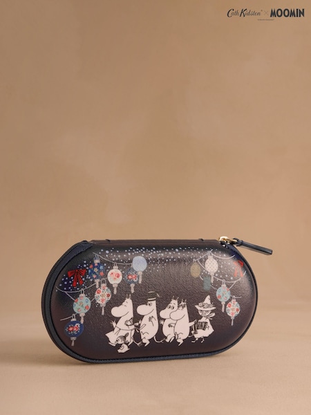 Navy Moomin Lanterns - Cath Kidston Glasses Case