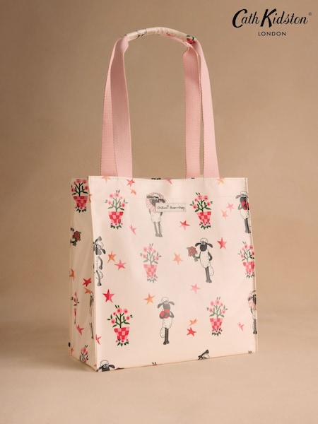 Ecru Shaun the Sheep - Τσάντα βιβλίου Cath Kidston μεσαίου μεγέθους