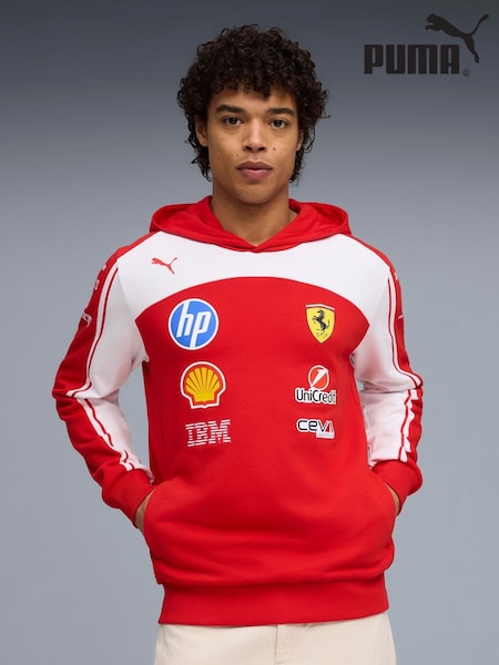 Rojo - Regular Puma Scuderia Ferrari Hp Replica Hoodie