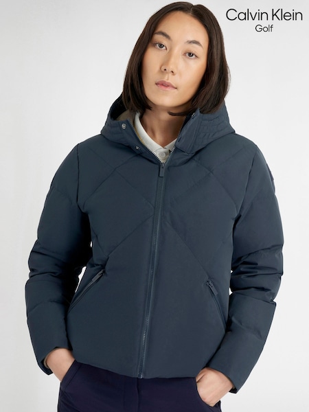 Blue - Calvin Klein Golf Olivia Down Puffer Jacket