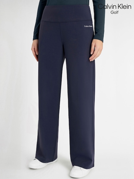 Blau - Calvin Klein Golf Odette Wide Leg Casual Trousers
