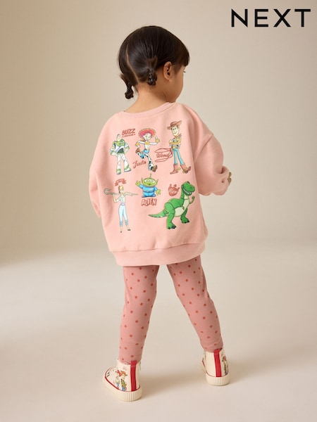 Pink - Toy Story Sweatshirt And Leggings Set (3mths-7yrs)