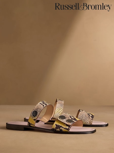 Pastel Snake - Russell & Bromley Newby Hardware Sandals
