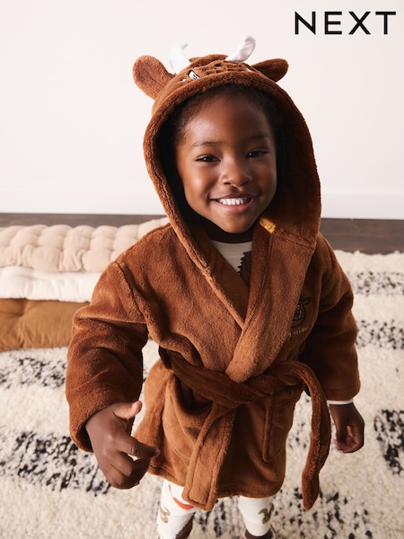 棕色 - Gruffalo Fleece Robe (12mths-10yrs)