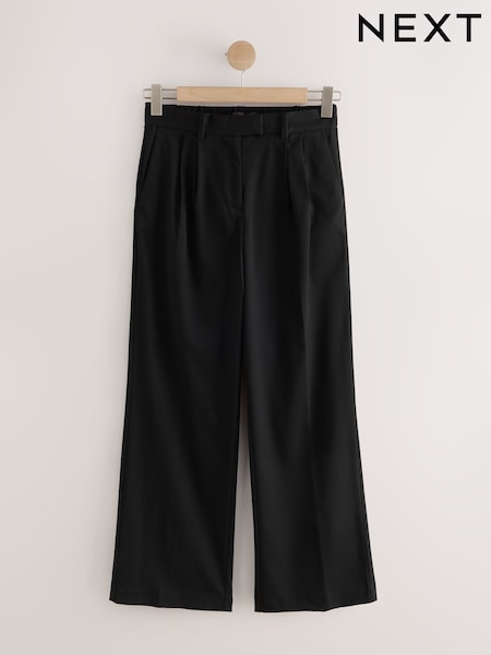 Black - Wide Leg Trousers