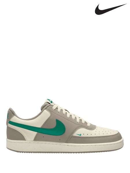 Balts zaļš - Regular Nike Court Vision Low Trainers