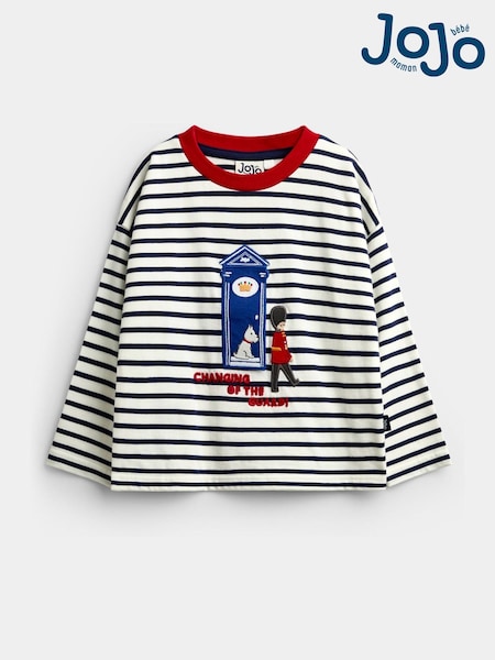 Natural London Guard - Jojo Maman Bébé Interactive Appliqué Top