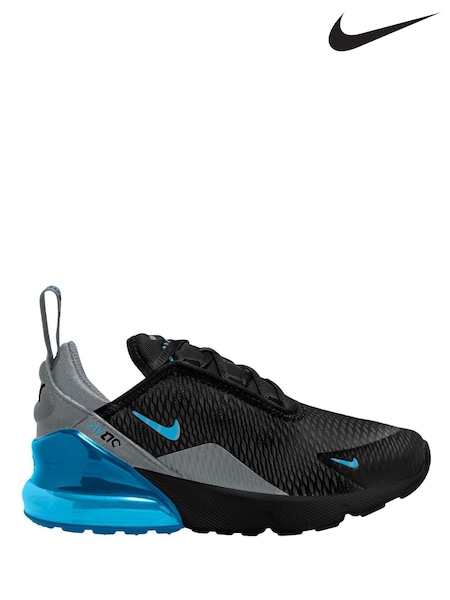 Black - Nike Junior Air Max 270 Trainers