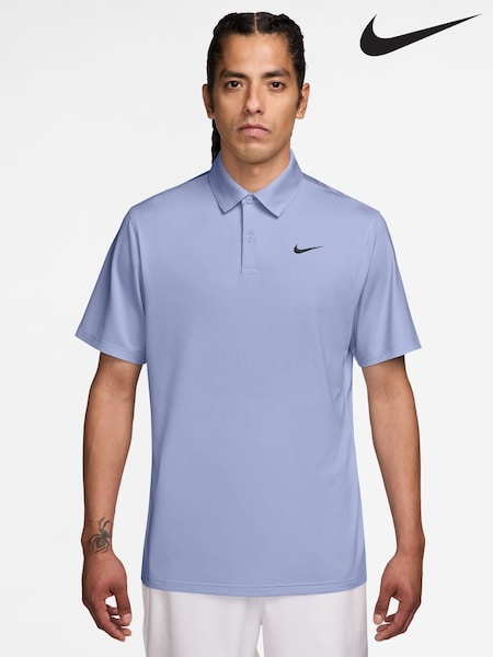 Purple - Regular Nike Dri-fit Good Solid Golf Polo Shirt