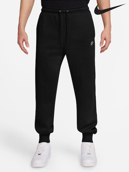 Black - Regular Nike Club Fleece Cuffed Joggers