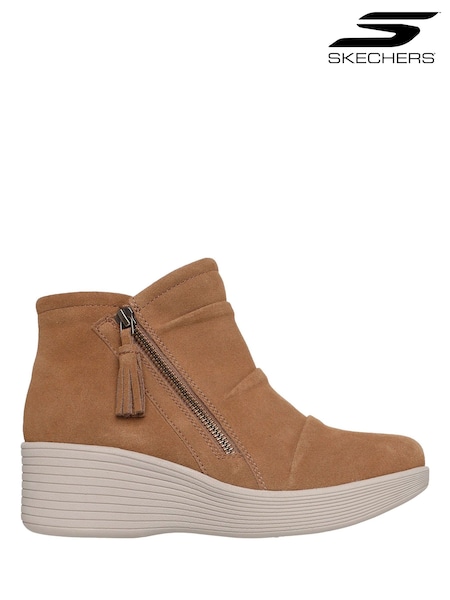 Kastanienbraun - Skechers – Parallel Lite – Stiefel in entspannter Passform