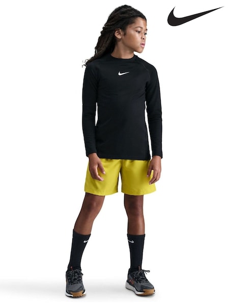 Black - Nike Pro Dri-fit Long-sleeve Base Layer Top