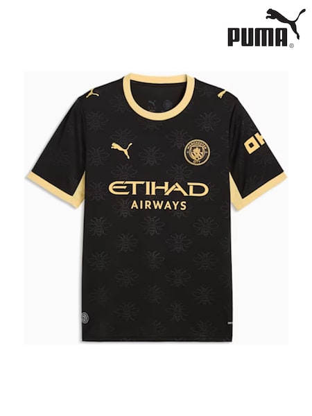 Black - Regular Puma Manchester City 26/27 Away Replica Jersey