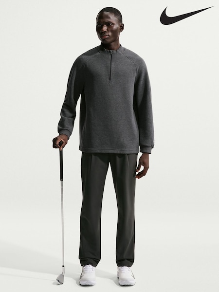 Melns - Regular Nike Par Therma-fit 1/2-zip Golf Sweat Top