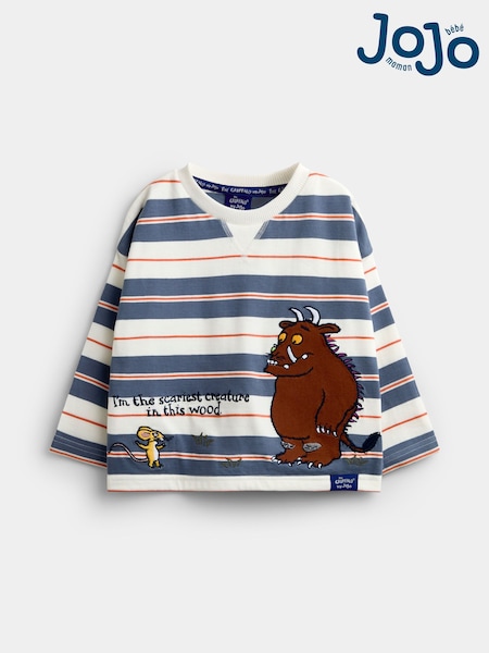 Natural - Jojo Maman Bébé The Gruffalo Striped Top