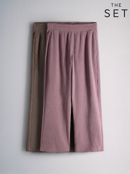 Maro/Roz - The Set 2 Pack Lounge Wide Leg Trousers
