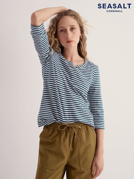 Blue - Seasalt Cornwall Carlyon Top