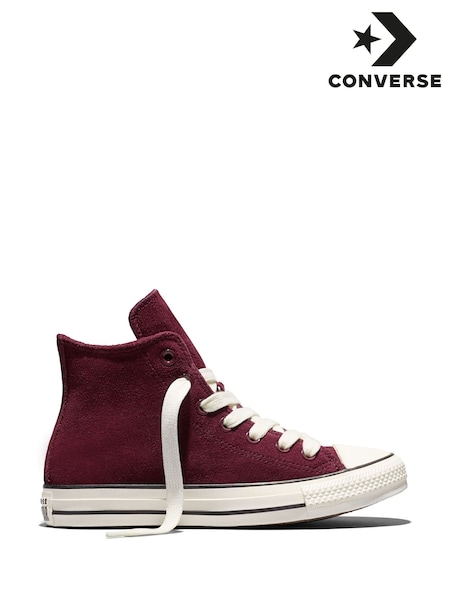 Rojo burdeos - Converse Chuck Taylor Cozy Alto Trainers