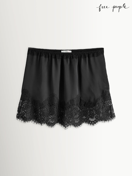 Noir - Minijupe Free People Mix In The Middle