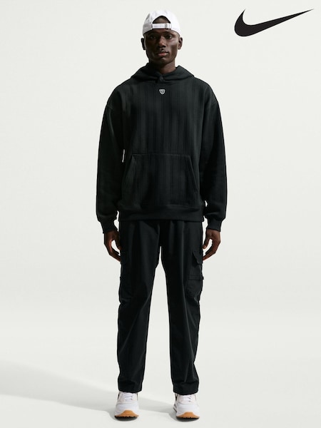 Juoda - Regular Nike Fairway Fresh Therma-fit Oversized Golf Hoodie