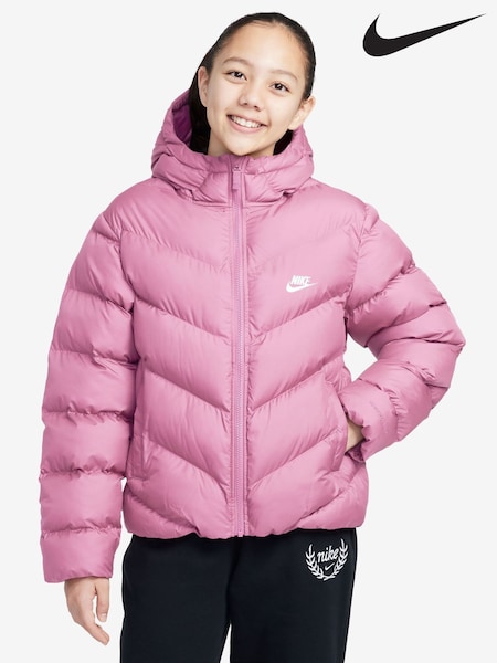 Pink Rise - Nike Padded Puffer Jacket