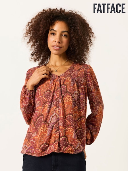 Purple Mountains - Fatface Blouse