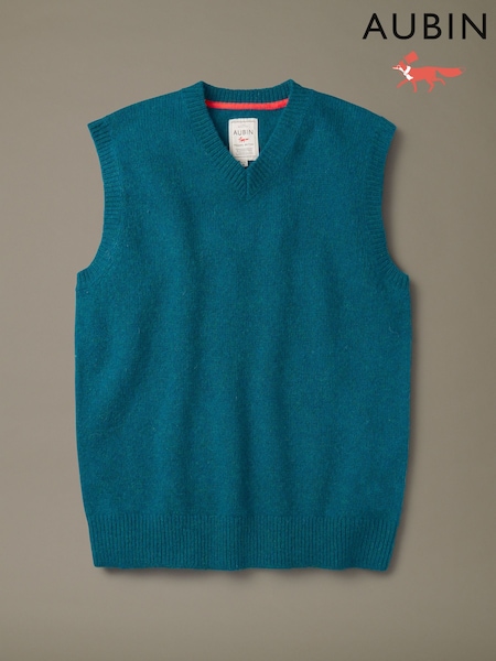 បៃតង - Regular Aubin Green Ahberry Shetland Tank Top