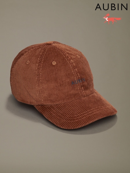 Brown - Regular Aubin Beal Corduroy Brown Cap