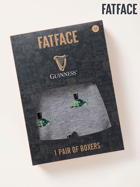 Multi - Regular Fatface Guinness Boxers In A Gift Box