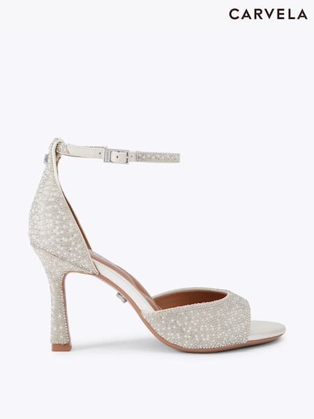 White - Carvela Corletta Heels