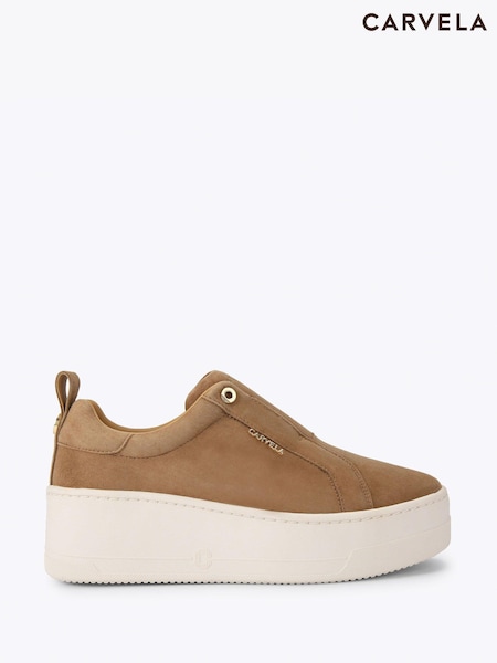 Přírodní - Carvela Connected Bezšněrové tenisky