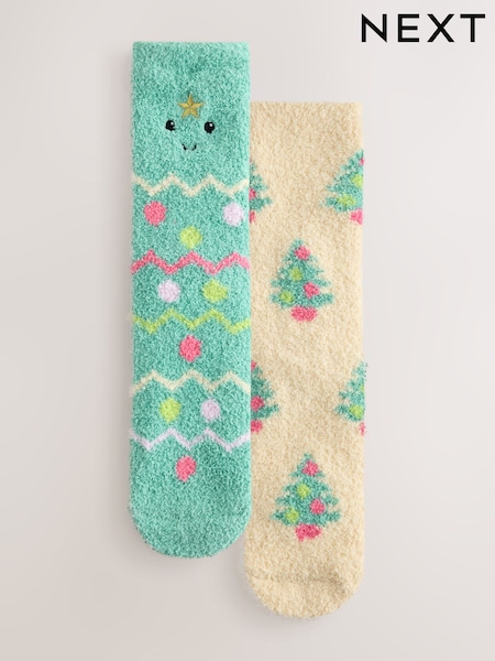 Sapin de Noël Character - Lot de 2 paires de chaussettes douillettes