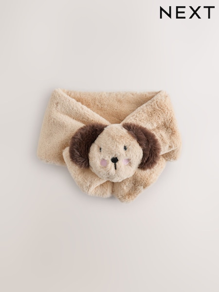 Brown Dog - Novelty Character Scarf (3-10yrs)