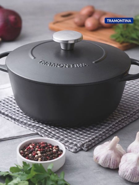Tramontina Enamelled Cast Iron Casserole Dish 28cm