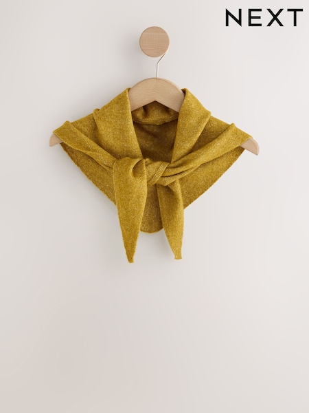 Olivgrün - Small Triangle Scarf