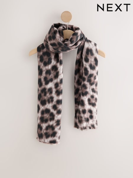 Animal Print - Midweight Scarf