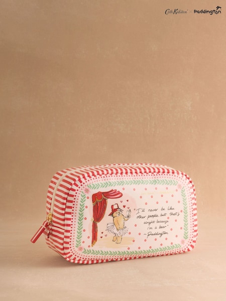 Красный в стиле паддингтон - Cath Kidston косметичка