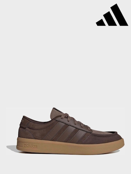 Brown - Regular Adidas Grand Court 3.0 Shoes
