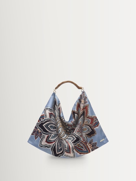 Синій - Farm Rio Hobo Scarf Bag