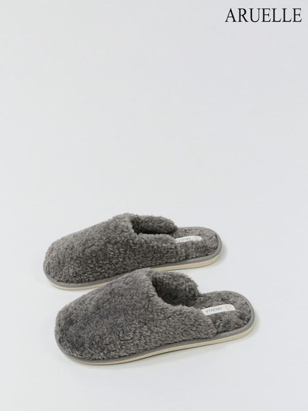 Grey - Aruelle Kiara Slippers