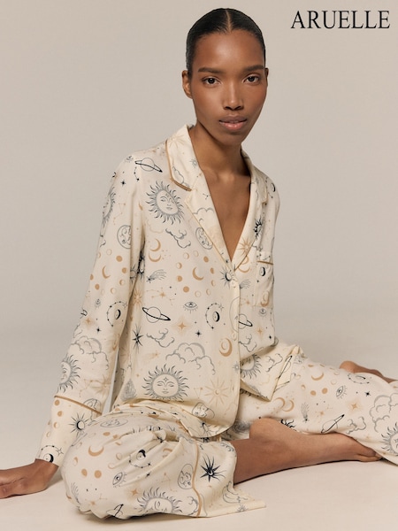 Cream - Aruelle Velara Long Pyjamas