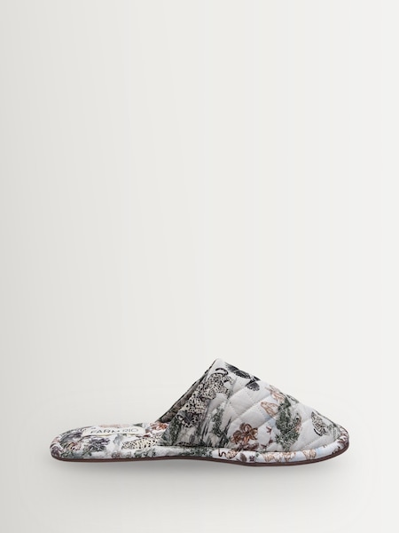 Білий - Farm Rio Printed Farm Hotel Slippers
