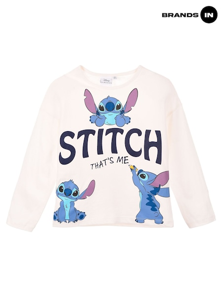Brands In Cream Disney Stitch Bounce T-Shirt (W04224) | €45