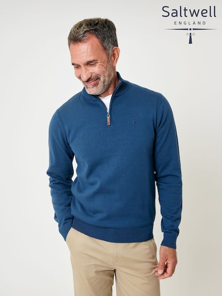 Saltwell Quarter Zip Jumper (W04300) | AED175