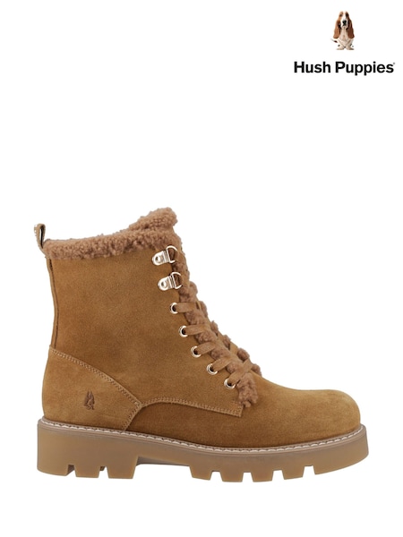 Hush Puppies Brown Aurelia Ankle Boots (W04562) | €121